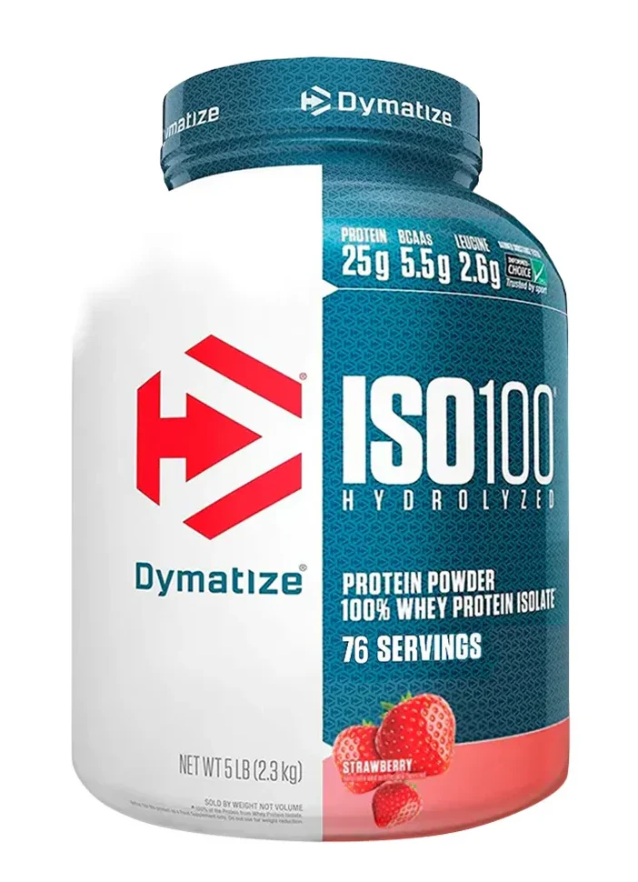 PROTEÍNA DYMATIZE ISO100 STRAWBERRY