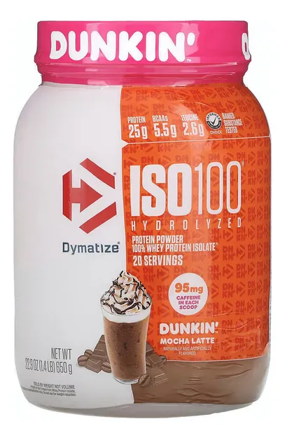 PROTEINA DYMATIZE ISO 100 MOCHA LATTE 660 GR